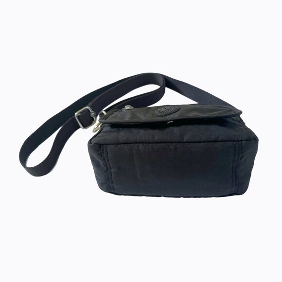 Kipling Sabian Mini Crossbody Bag Black Noir Everyday Essential Travel City Y2K - Picture 4 of 9